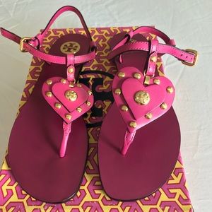 Tory Burch Heart Sandal